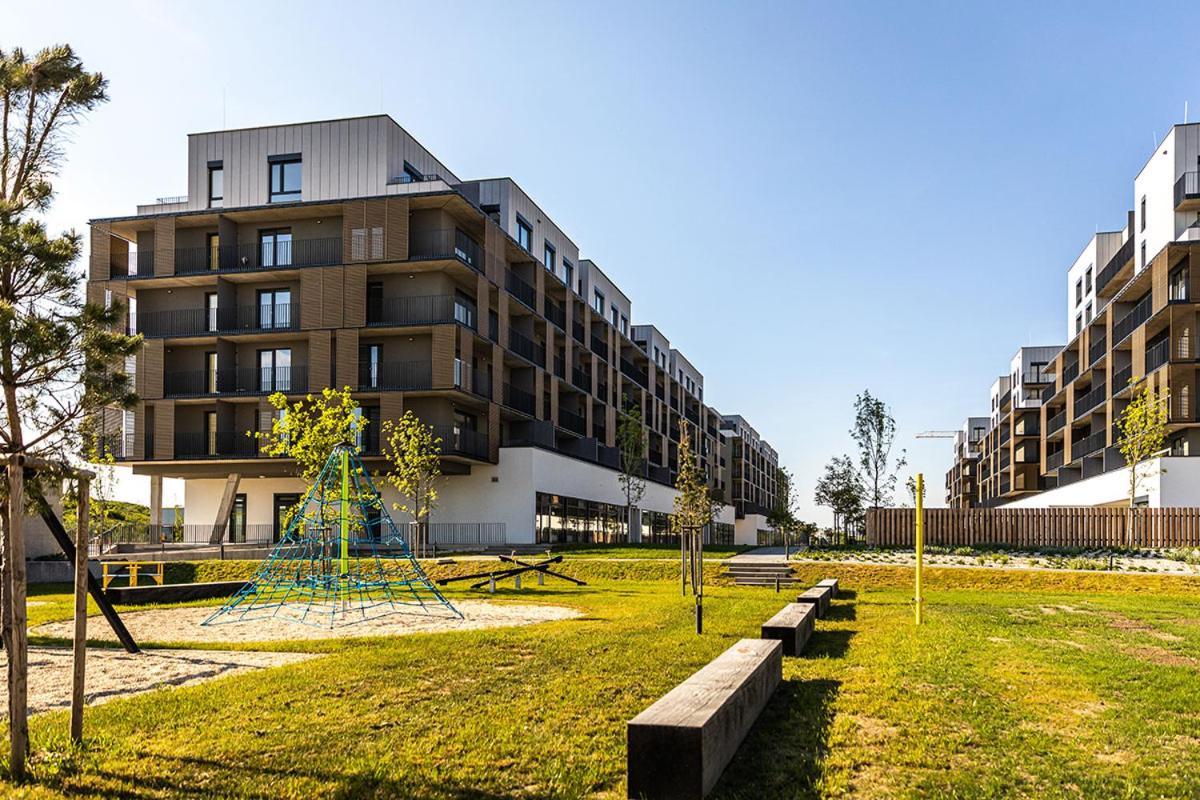 Krasny Moderny 1-Izbovy Byt, Novostavba + Parking Μπρατισλάβα Εξωτερικό φωτογραφία